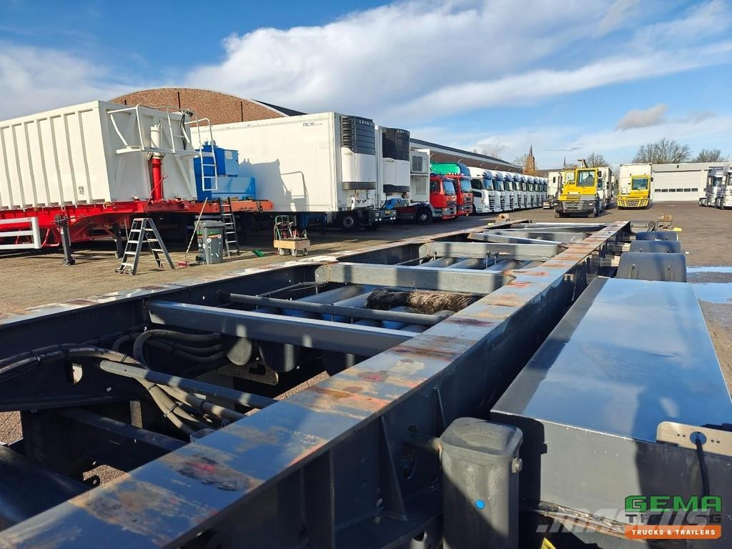 LAG O-3-CC 3 Axles BPW - 30FT Tipping Chassis - Rotary Kontejnerske poluprikolice