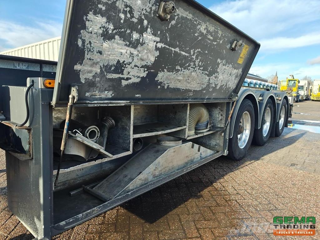 LAG O-3-CC 3 Axles BPW - 30FT Tipping Chassis - Rotary Konteyner yari çekiciler