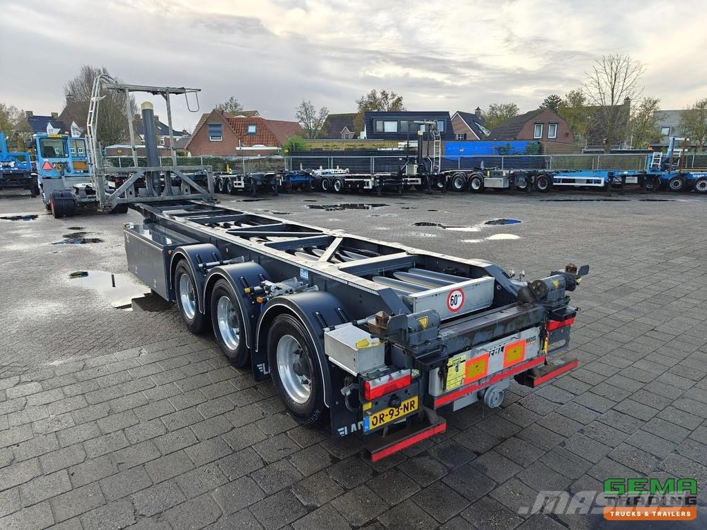 LAG O-3-CC 3 Axles BPW - 30FT Tipping Chassis - Rotary Konteyner yari çekiciler