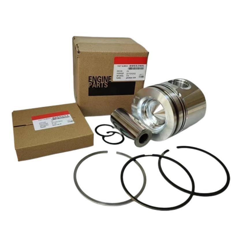 Cummins ISDE Piston 4955365 4955520 4376347 4938619 533610 Motorer