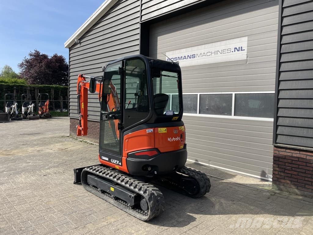Kubota U27 hi-spec minigraver NIEUW €580 LEASE Miniescavatori