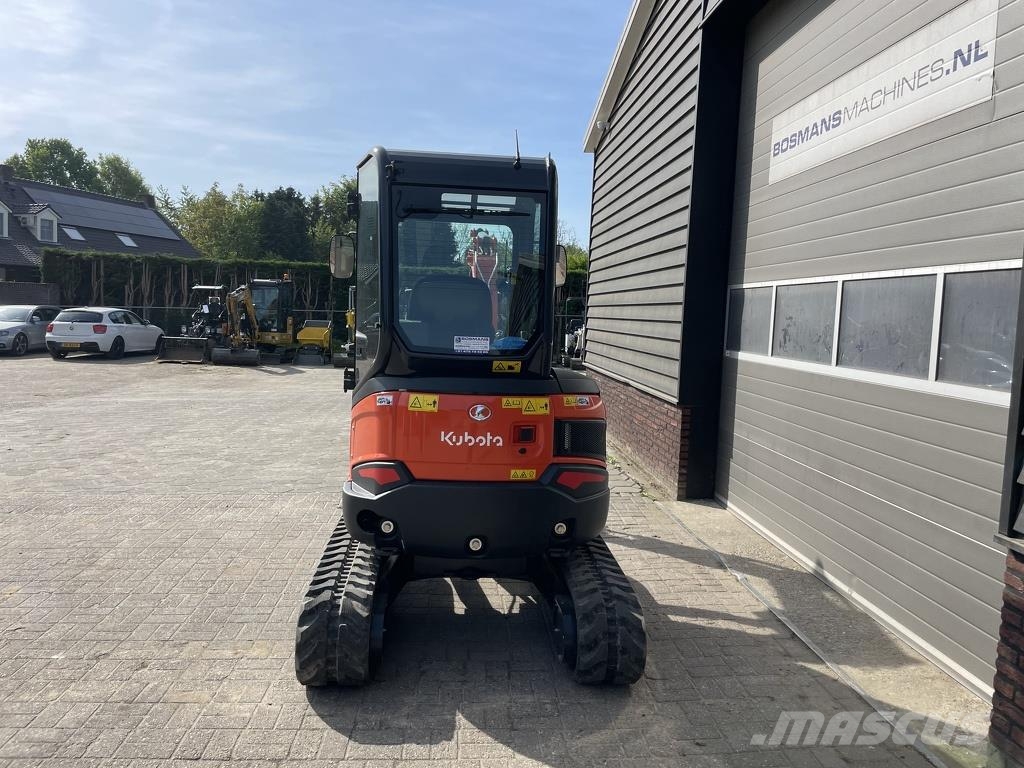 Kubota U27 hi-spec minigraver NIEUW €580 LEASE Miniescavatori