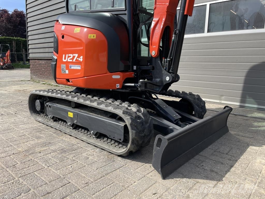 Kubota U27 hi-spec minigraver NIEUW €580 LEASE Miniescavatori