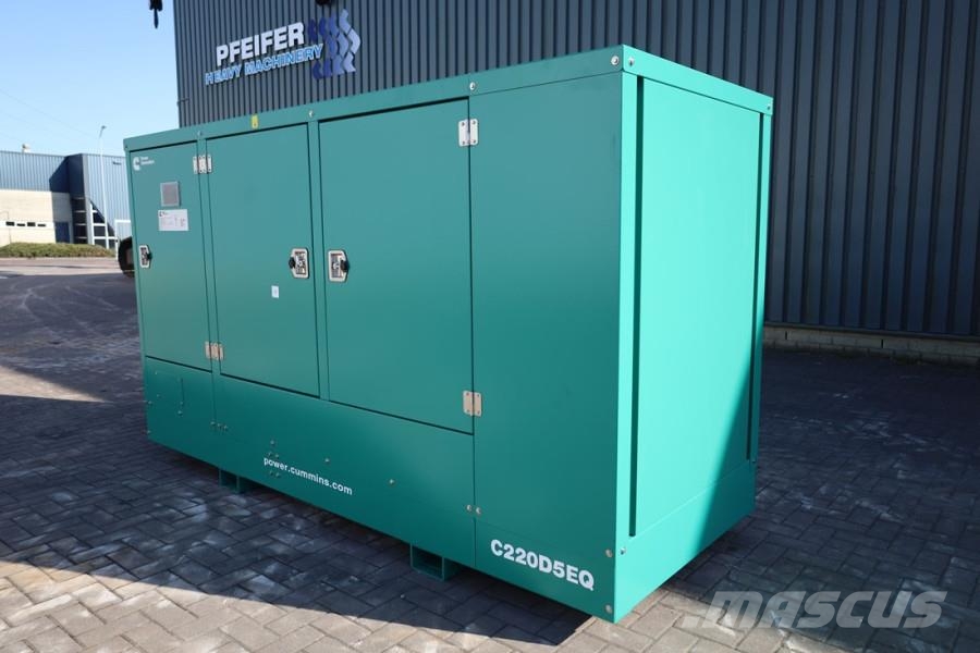 Cummins C220D5EQ Declaration of Conformity, Diesel, 220kVA ディーゼル発電機