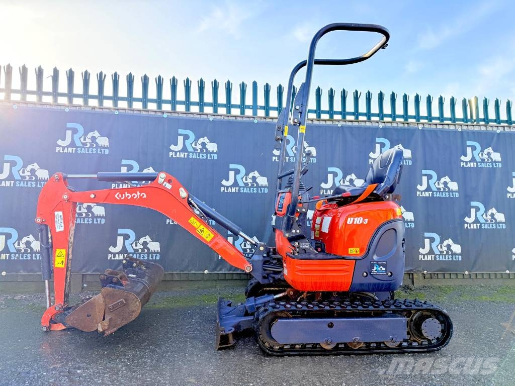 Kubota U 10-3 حفارات صغيرة أقل من 7 طن (حفارات صغيرة)