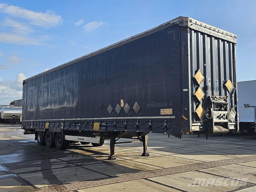 Krone N/A DRUM BRAKES MEGA Polprikolice s ponjavo