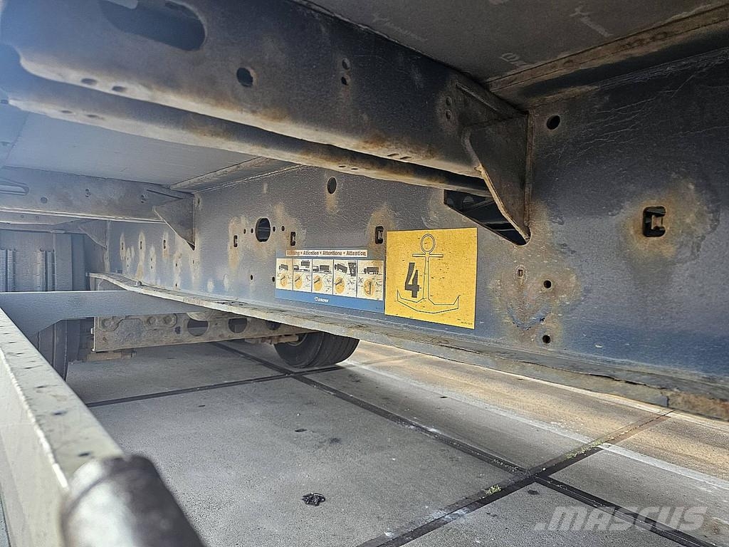 Krone N/A DRUM BRAKES MEGA Polprikolice s ponjavo