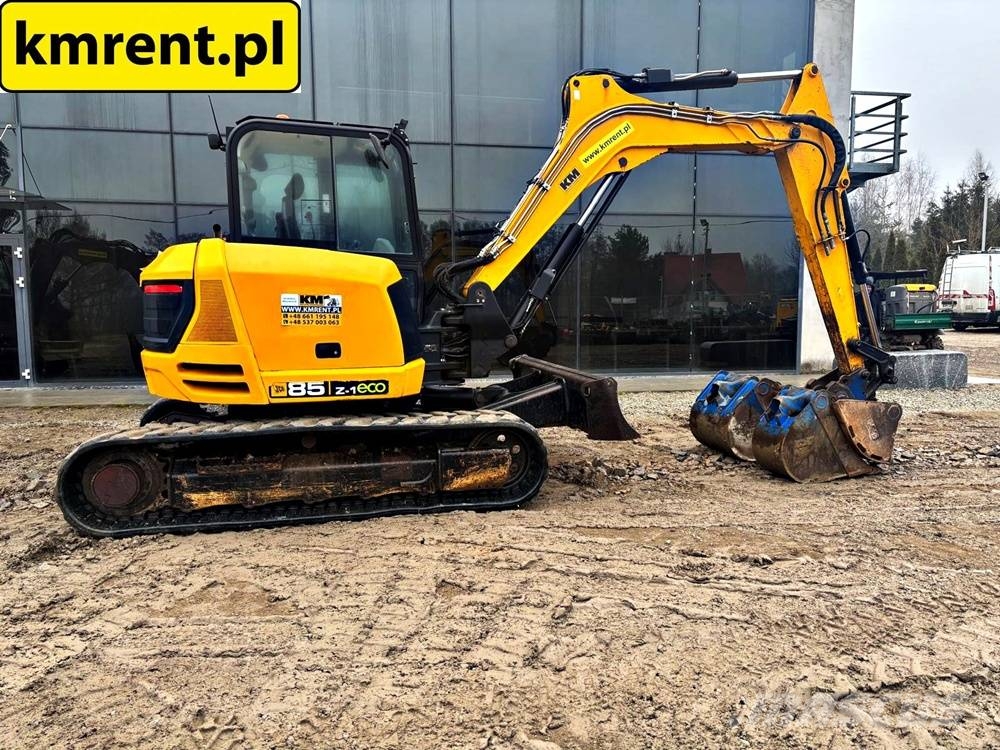 JCB 85Z-1 MINI-KOPARKA 2019R. | JCB 8060 8065 8080 80 Mini ekskavatörler, 7 tona dek