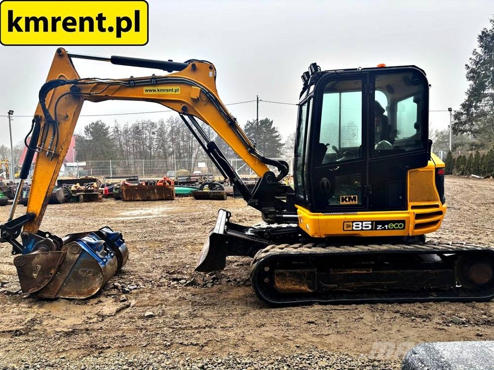 JCB 85Z-1 MINI-KOPARKA 2019R. | JCB 8060 8065 8080 80 Mini ekskavatörler, 7 tona dek