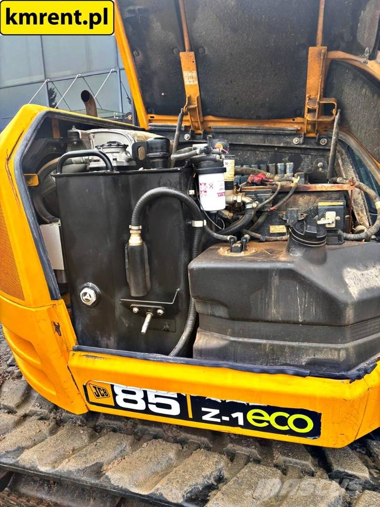 JCB 85Z-1 MINI-KOPARKA 2019R. | JCB 8060 8065 8080 80 Mini ekskavatörler, 7 tona dek