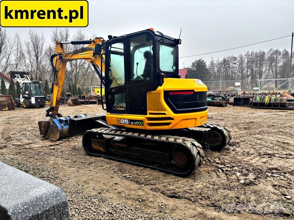JCB 85Z-1 MINI-KOPARKA 2019R. | JCB 8060 8065 8080 80 Mini ekskavatörler, 7 tona dek