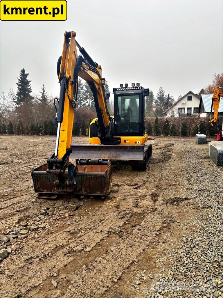 JCB 85Z-1 MINI-KOPARKA 2019R. | JCB 8060 8065 8080 80 Mini ekskavatörler, 7 tona dek