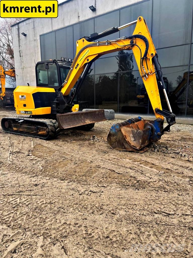 JCB 85Z-1 MINI-KOPARKA 2019R. | JCB 8060 8065 8080 80 Mini ekskavatörler, 7 tona dek