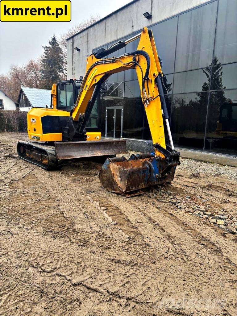 JCB 85Z-1 MINI-KOPARKA 2019R. | JCB 8060 8065 8080 80 Mini ekskavatörler, 7 tona dek