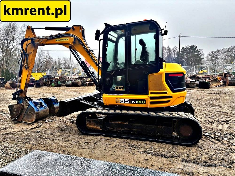 JCB 85Z-1 MINI-KOPARKA 2019R. | JCB 8060 8065 8080 80 Mini ekskavatörler, 7 tona dek