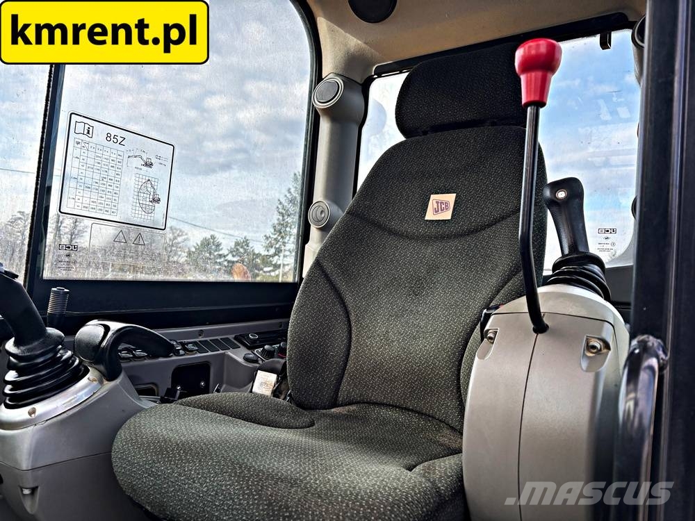 JCB 85Z-1 MINI-KOPARKA 2019R. | JCB 8060 8065 8080 80 Mini ekskavatörler, 7 tona dek