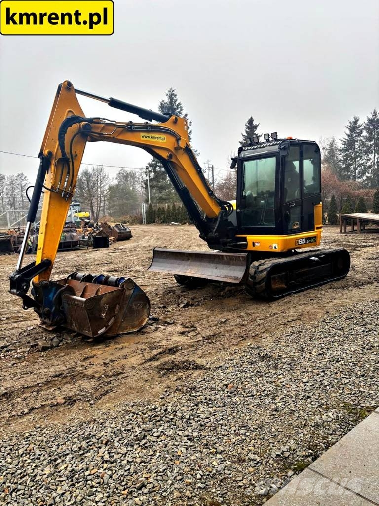 JCB 85Z-1 MINI-KOPARKA 2019R. | JCB 8060 8065 8080 80 Mini ekskavatörler, 7 tona dek