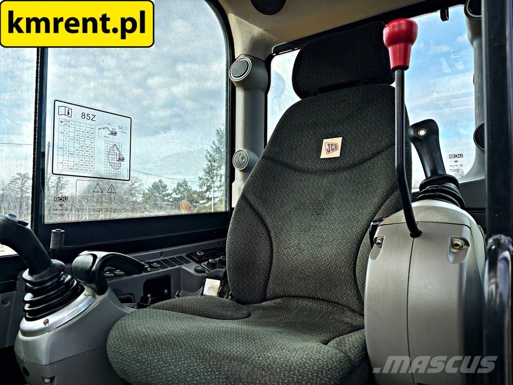 JCB 85Z-1 MINI-KOPARKA 2019R. | JCB 8060 8065 8080 80 Mini ekskavatörler, 7 tona dek