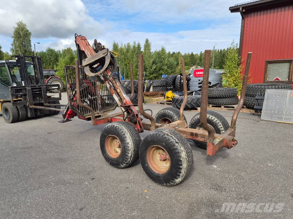 Patu 500 + metsävaunu مقطورات تحريج