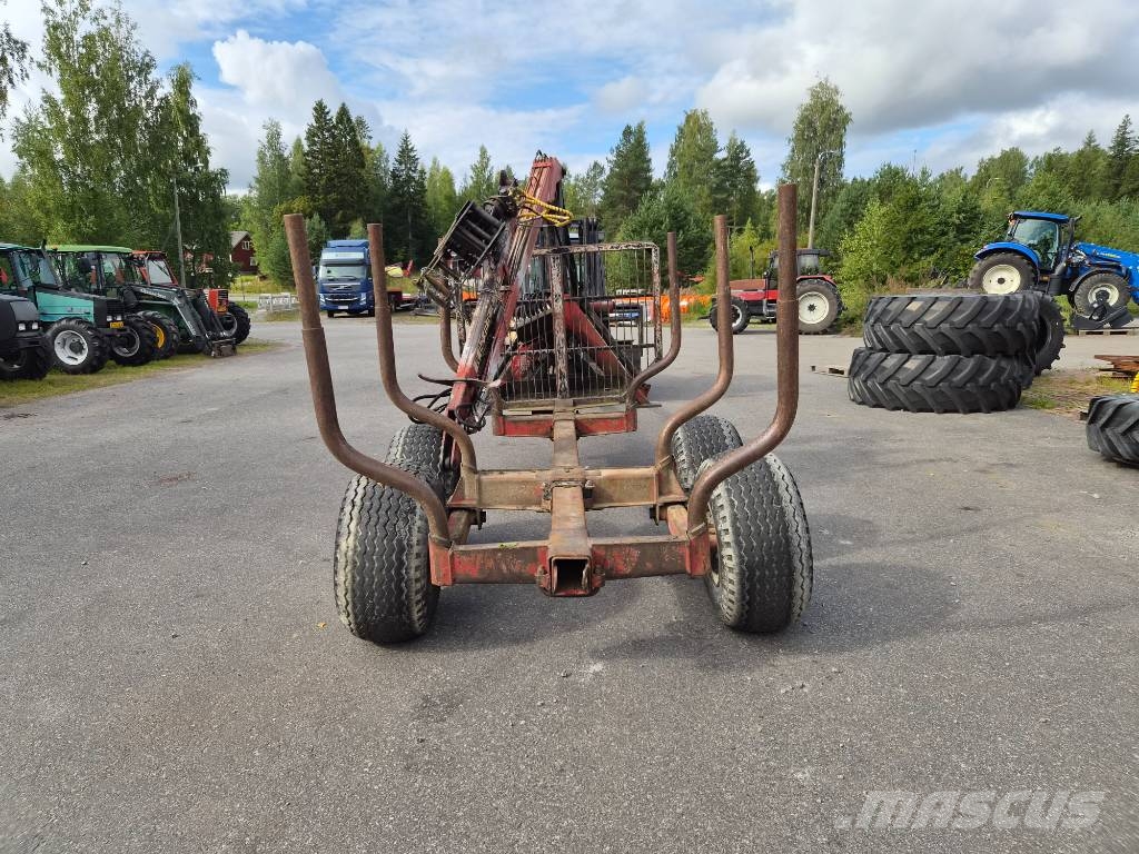 Patu 500 + metsävaunu مقطورات تحريج