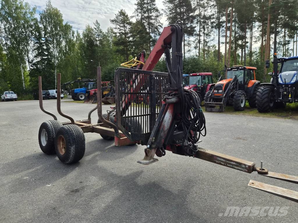 Patu 500 + metsävaunu مقطورات تحريج