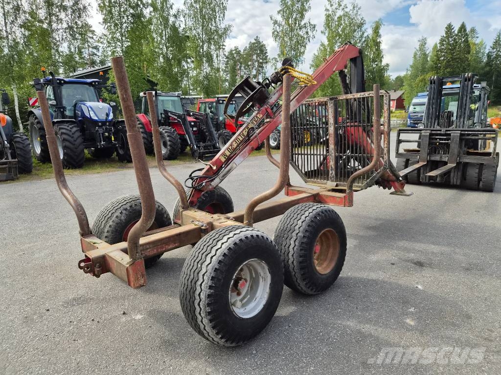 Patu 500 + metsävaunu مقطورات تحريج
