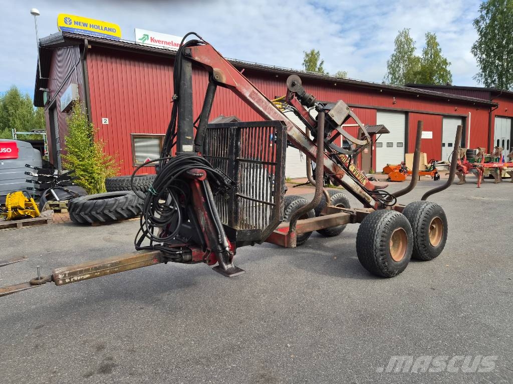 Patu 500 + metsävaunu مقطورات تحريج
