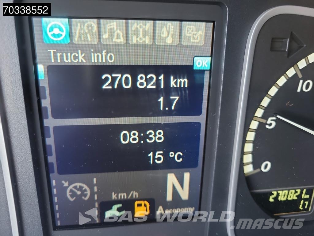 Mercedes-Benz Atego 1324 4X2 13tonner 1500kg Ladebordwand Automa Bakwagens met gesloten opbouw