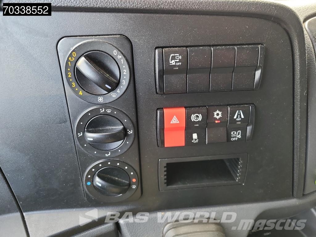 Mercedes-Benz Atego 1324 4X2 13tonner 1500kg Ladebordwand Automa Bakwagens met gesloten opbouw