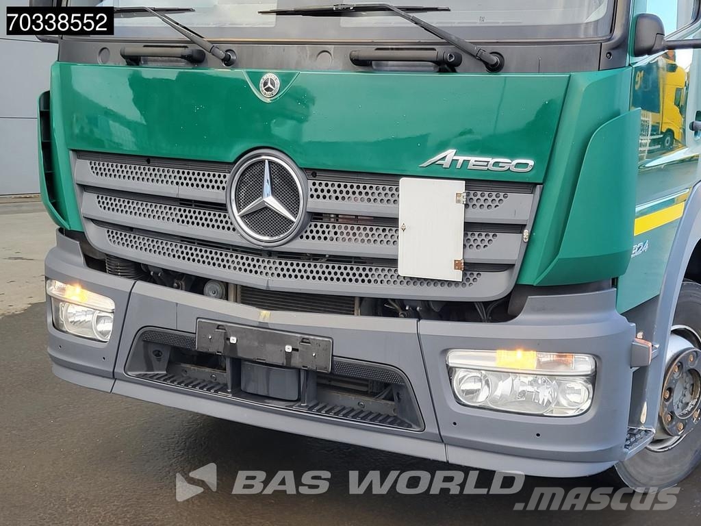Mercedes-Benz Atego 1324 4X2 13tonner 1500kg Ladebordwand Automa Bakwagens met gesloten opbouw