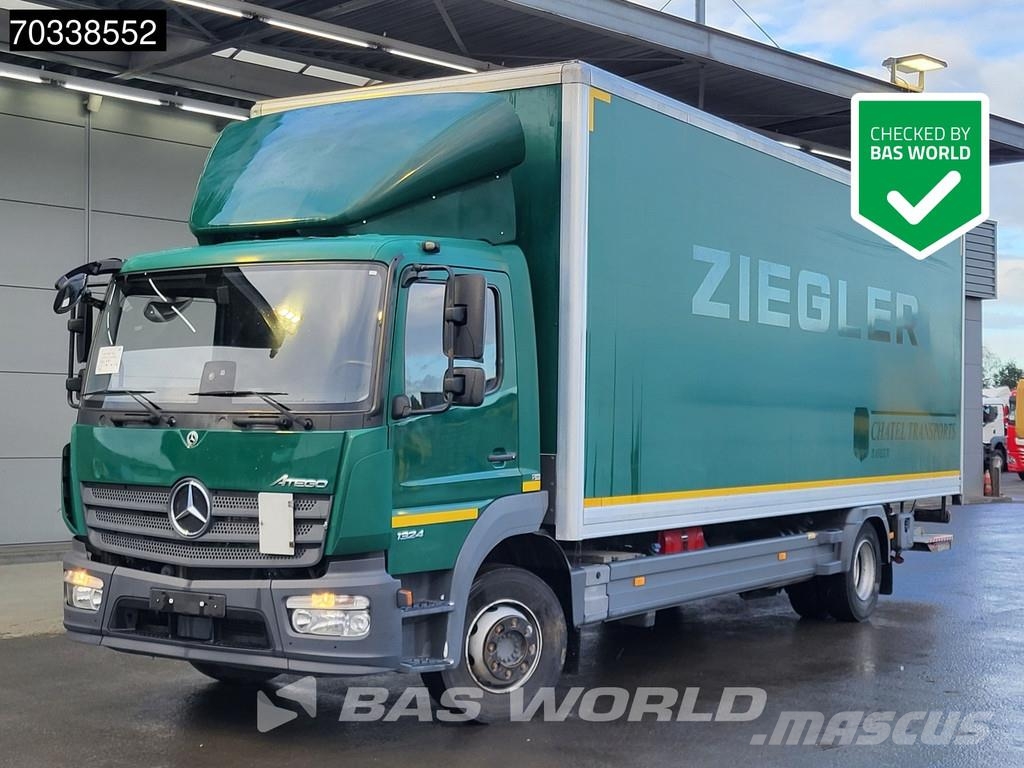 Mercedes-Benz Atego 1324 4X2 13tonner 1500kg Ladebordwand Automa Bakwagens met gesloten opbouw