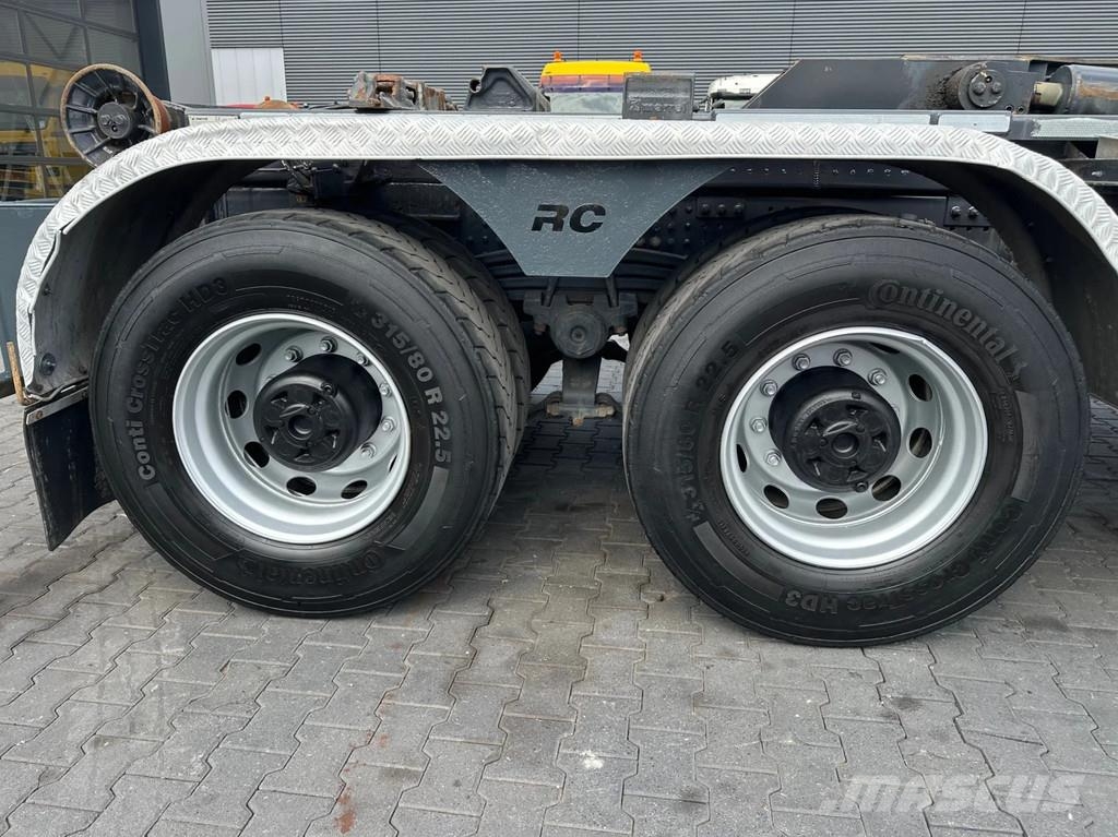 Scania P410 6x4 / Euro 6 / Marrel AL THM 22U Haak armsyst شاحنات الرافعات الخطافية