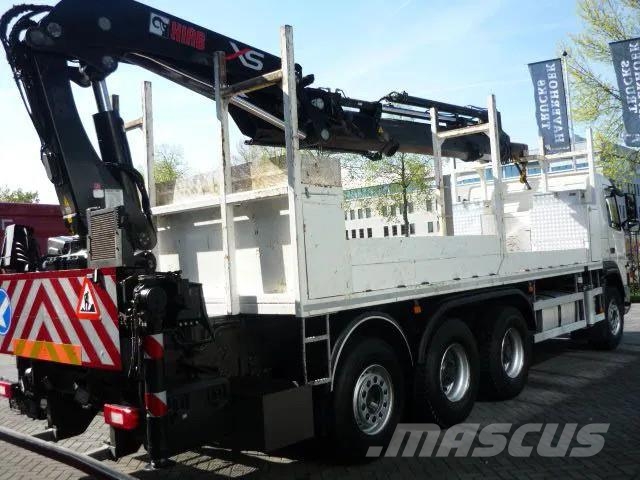 Volvo FM 420 8x4-4 Tridem Hiab 322-6 HI-DUO Camiones caja cerrada