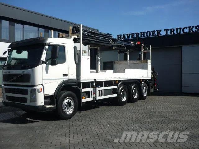 Volvo FM 420 8x4-4 Tridem Hiab 322-6 HI-DUO Camiones caja cerrada