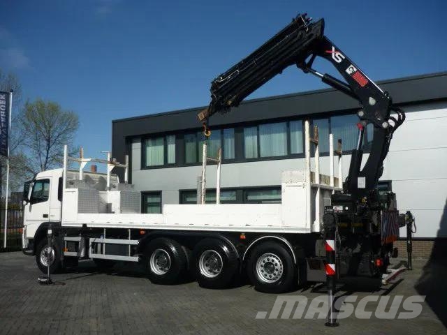 Volvo FM 420 8x4-4 Tridem Hiab 322-6 HI-DUO Camiones caja cerrada