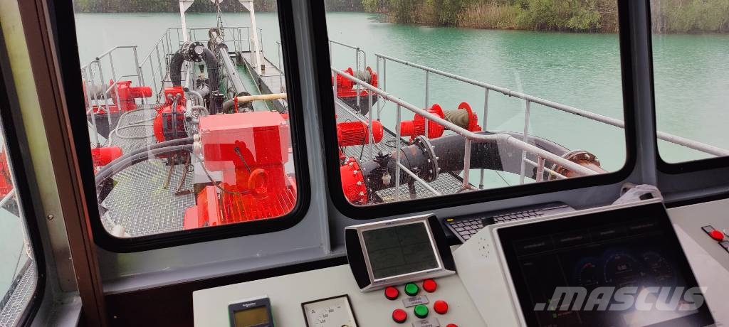  Döpke suction dredger, Type S IV E 12/10 GPS+sonar كراكات
