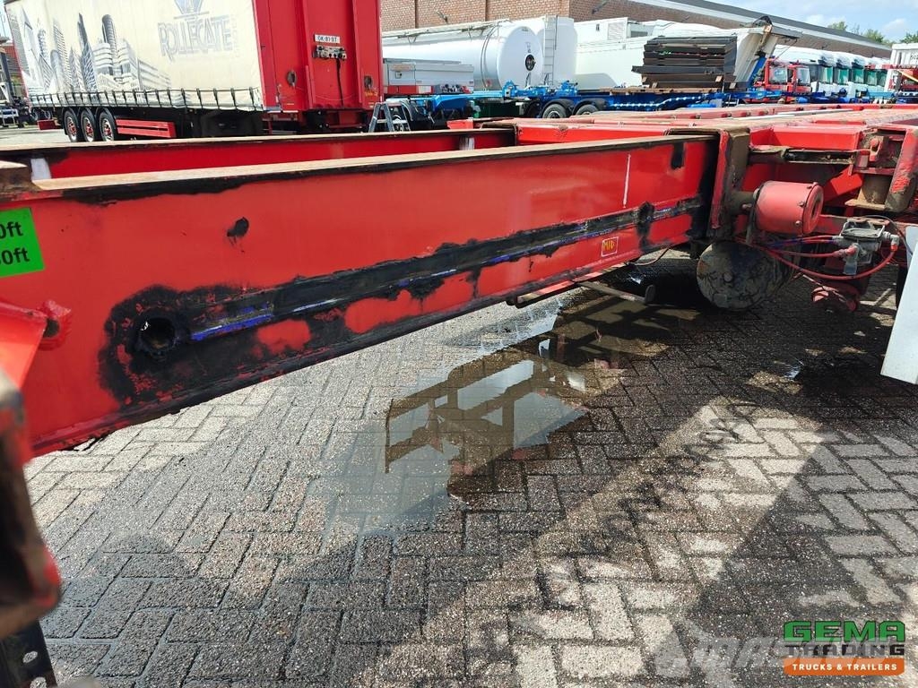 Renders Euro 800 Multi - 2x 20FT 1x30FT 1x40FT 1x45FT - Li Semirremolques portacontenedores
