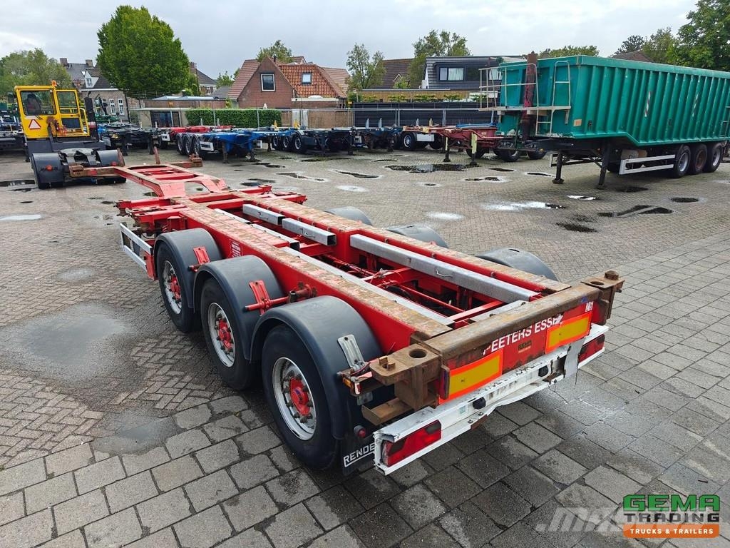 Renders Euro 800 Multi - 2x 20FT 1x30FT 1x40FT 1x45FT - Li Semirremolques portacontenedores