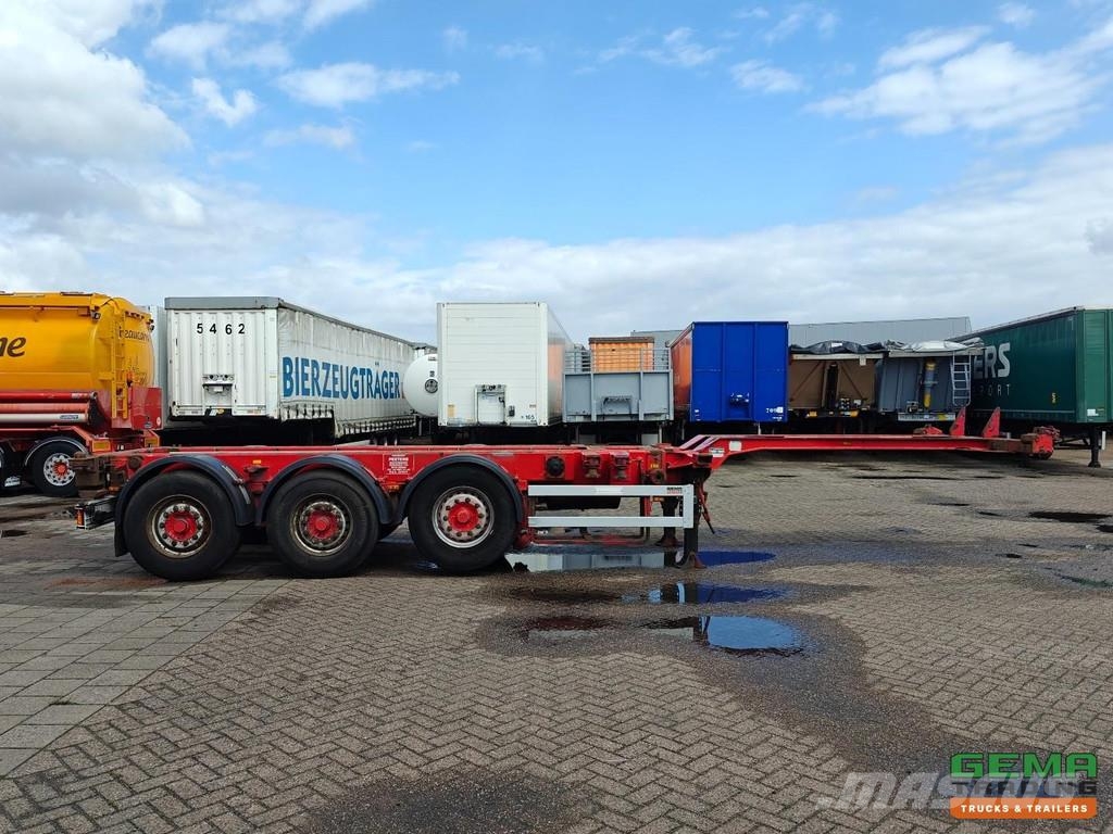 Renders Euro 800 Multi - 2x 20FT 1x30FT 1x40FT 1x45FT - Li Semirremolques portacontenedores