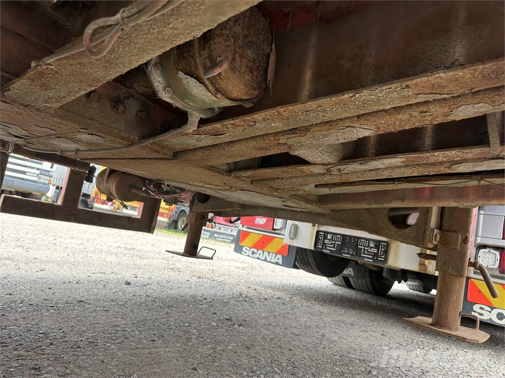 B-xl 2 axle 4.5 m. extension trailer Semirremolques de góndola rebajada