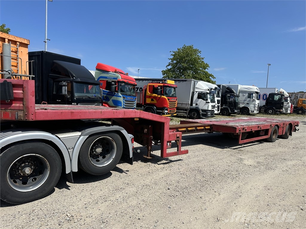 B-xl 2 axle 4.5 m. extension trailer Semirremolques de góndola rebajada