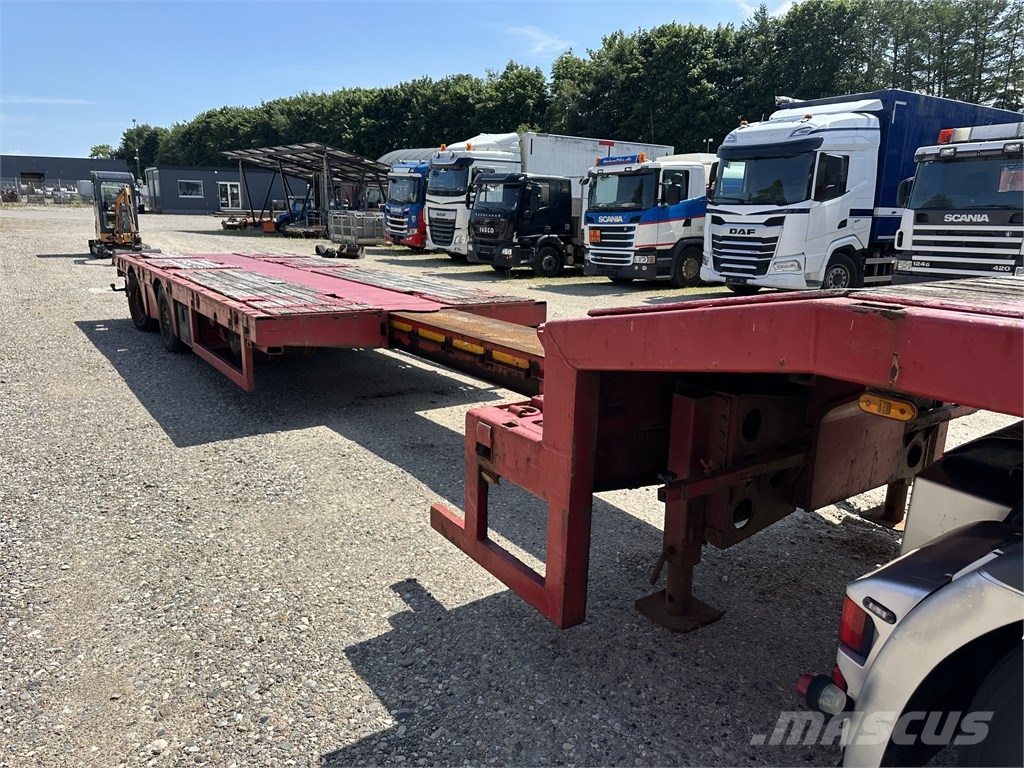 B-xl 2 axle 4.5 m. extension trailer Semirremolques de góndola rebajada