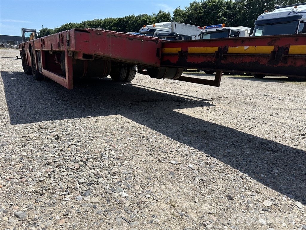 B-xl 2 axle 4.5 m. extension trailer Semirremolques de góndola rebajada