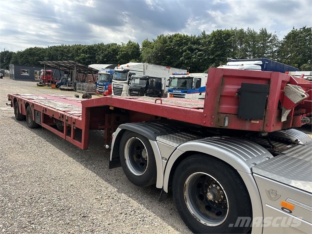 B-xl 2 axle 4.5 m. extension trailer Semirremolques de góndola rebajada