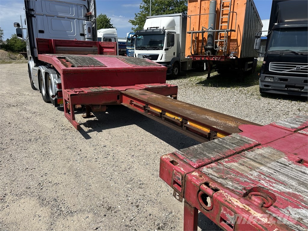 B-xl 2 axle 4.5 m. extension trailer Semirremolques de góndola rebajada