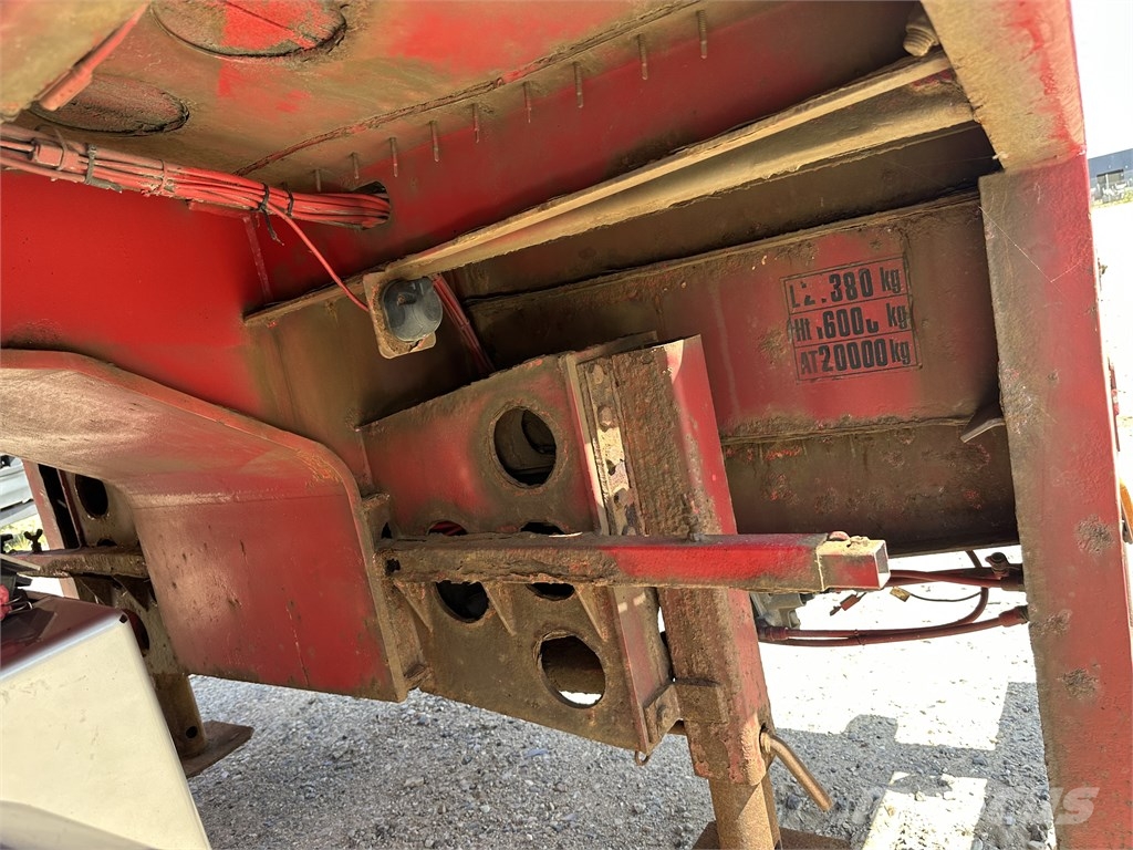 B-xl 2 axle 4.5 m. extension trailer Semirremolques de góndola rebajada
