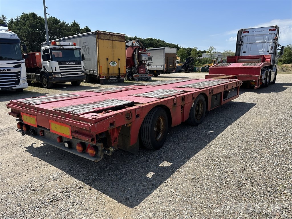 B-xl 2 axle 4.5 m. extension trailer Semirremolques de góndola rebajada