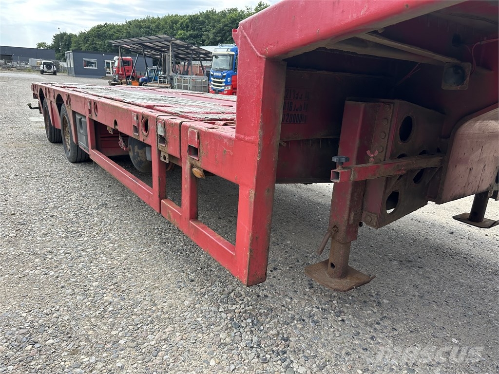 B-xl 2 axle 4.5 m. extension trailer Semirremolques de góndola rebajada