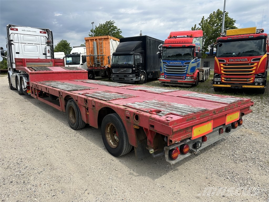 B-xl 2 axle 4.5 m. extension trailer Semirremolques de góndola rebajada