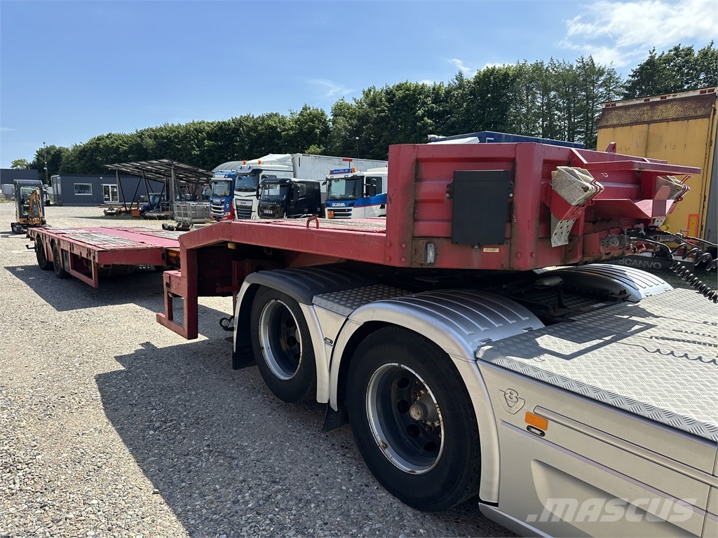 B-xl 2 axle 4.5 m. extension trailer Semirremolques de góndola rebajada